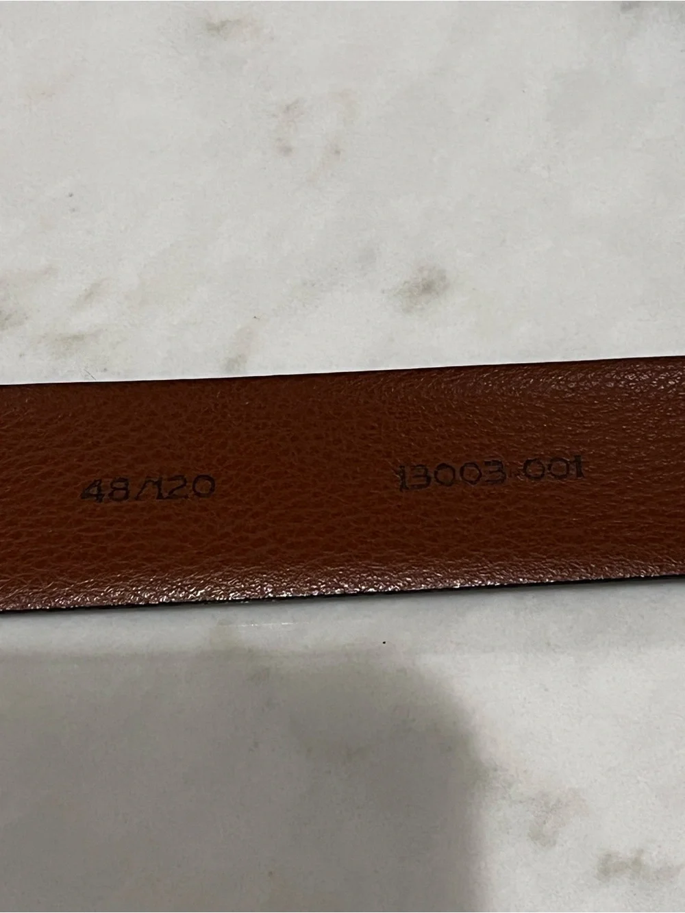 Joseph Abboud Italian Black Leather Belt with Silver-Tone Square Buckle